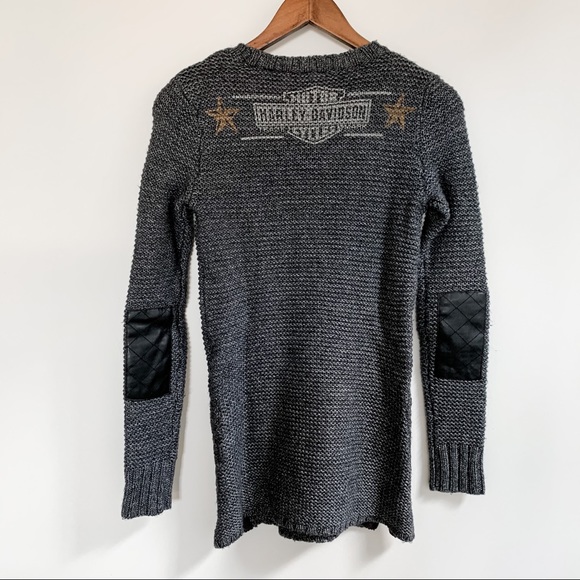 harley davidson / knit sweater - Picture 6 of 8